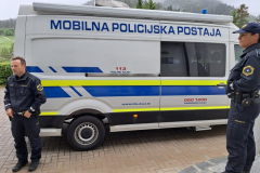 Mobilna policijska postaja na POŠ Dolič